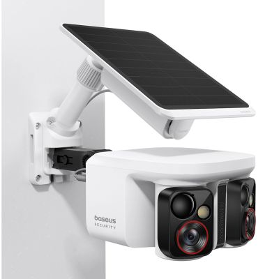 3. Kamera zewnętrzna Baseus Security X1 Pro Dual Camera 3K - biała