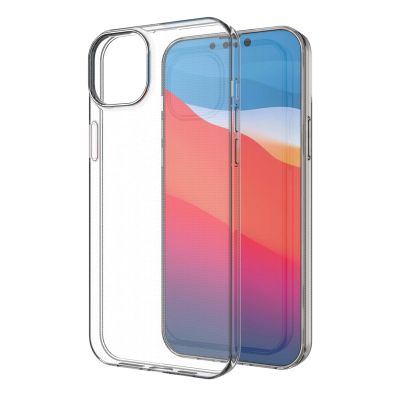 5. Żelowy pokrowiec etui Ultra Clear 0.5mm iPhone 14 Plus przezroczysty
