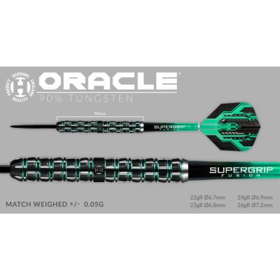 14. Rzutki Harrows Oracle 90% Steeltip HS-TNK-000013375