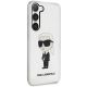 4. Etui Karl Lagerfeld Ikonik Karl na Samsung Galaxy S23+ - przezroczyste