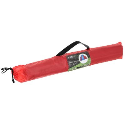 12. NAMIOT OSŁONA PLAŻOWA SUN 200x120x120cm NIEBIESKO-CZERWONA ENERO CAMP