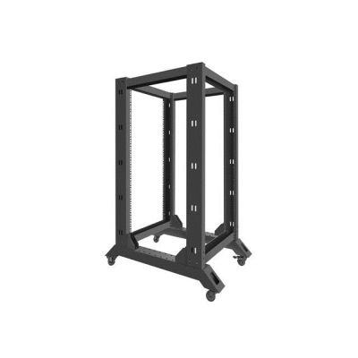 6. Stojak rack Lanberg OR01-6822-B (22U; kolor czarny)