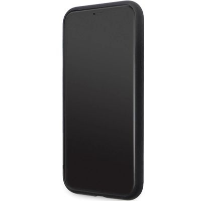 5. Etui Karl Lagerfeld Silicone Choupette Metal Pin na iPhone 11 / Xr - czarne
