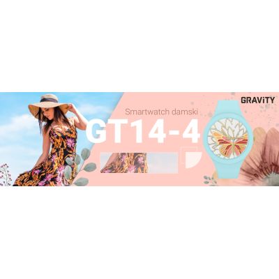 7. Smartwatch Damski Gravity GT14-4