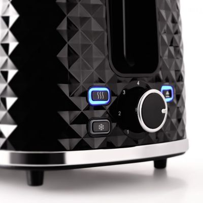 14. ELDOM TOSTER TO280C TOSTI 780 W PŁYNNA REGULACJA 7 STOPNI MOCY CZARNY