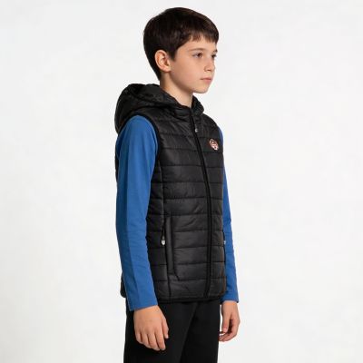 6. Kamizelka Geographical Norway Vatika Hood EO 233 Jr WW2008E/GNO-Black