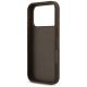 7. Etui Guess 4G Circle Classic Logo MagSafe na iPhone 17 Pro - brązowe