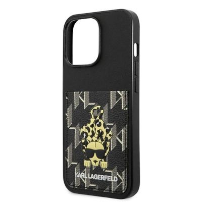 6. Etui Karl Lagerfeld Karlimals Cardslot na iPhone 13 Pro / iPhone 13 - czarne
