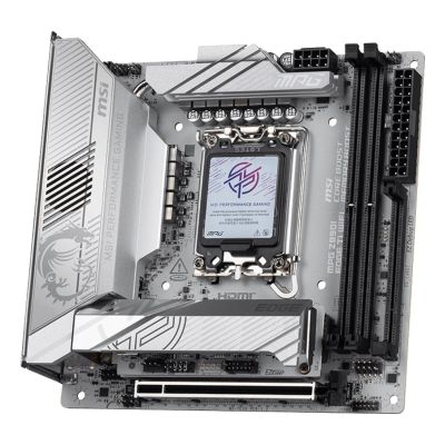 3. Płyta MSI MPG Z890I EDGE TI WIFI /Z890/DDR5/SATA3/M.2/TB4/WiFi/BT/PCIe5.0/s.1851/mITX