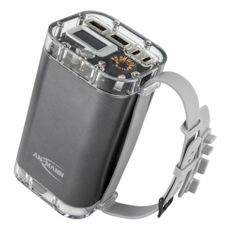 9. Ansmann PB4100 Litowo-polimerowy (LiPo) 40000 mAh Srebrny