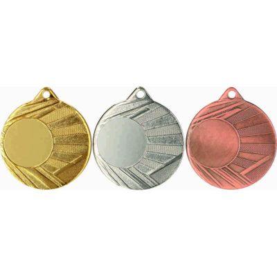 13. MEDAL Z MIEJSCEM NA WKLEJKĘ SREBRNY ŚR 50mm