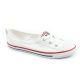 Converse buty damskie sportowe Chuck Taylor All Star Ballet Lace baleriny białe