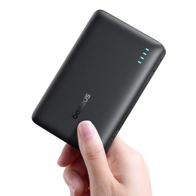 6. Powerbank Baseus EnerFill FP21 10000mAh 22.5W USB-A - USB-C - czarny