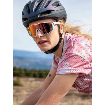 3. Okulary Julbo Fury - matowy pastelowy różowy / pastelowy niebieski| Spectron 3Cf