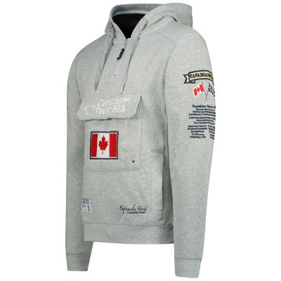 2. Bluza Canadian Peak GALAPAGOS  BGREY CP MEN 054 POP (RBMWW3826H/CP-GRIS MÉLANGÉ)