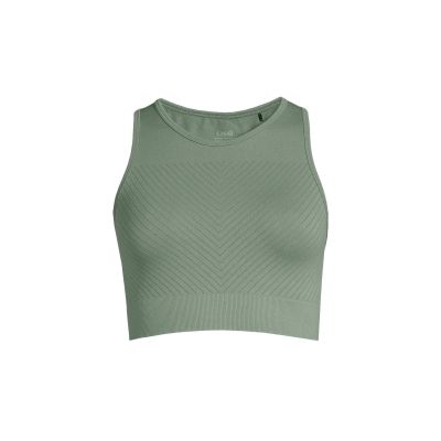 Top do ćwiczeń CASALL Essential Block Seamless Sport Top dusty green