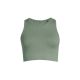 Top do ćwiczeń CASALL Essential Block Seamless Sport Top dusty green