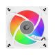 4. RAMPAGE WENTYLATOR DO OBUDOWY 120MM 1800RPM INFINITE LOOP ARGB WHITE PWM