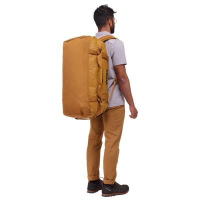 6. Thule Chasm TDSD303 Golden Brown sportowa torba 70 l Poliester Brązowy