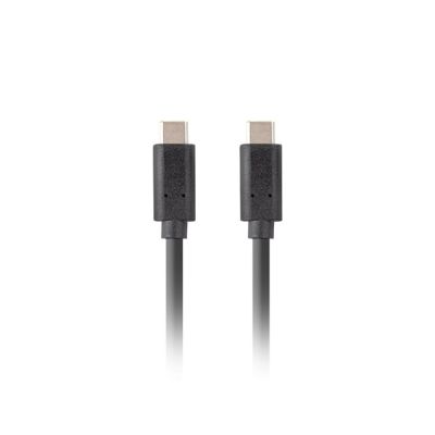 LANBERG KABEL USB-C M/M 3.2 GEN2 0.5M 10GB/S PD100W CA-CMCM-32CU-0005-BK
