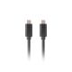 LANBERG KABEL USB-C M/M 3.2 GEN2 0.5M 10GB/S PD100W CA-CMCM-32CU-0005-BK