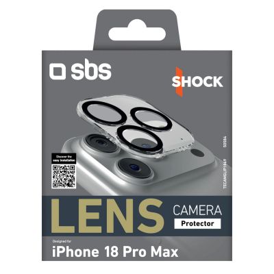 2. Szkło ochronne na aparat SBS Lens Camera Protector na iPhone 18 Pro Max