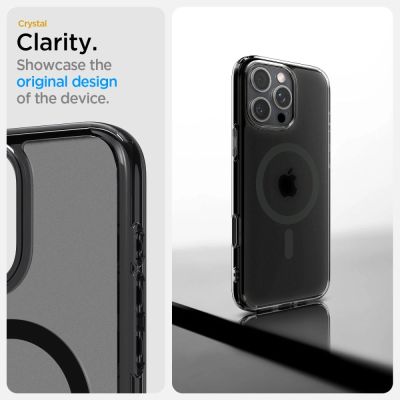 9. Etui Spigen Ultra Hybrid na iPhone 16 Pro - czarne