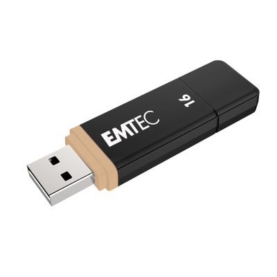 8. Emtec K100 pamięć USB 16 GB USB Typu-A 2.0 Czarny, Wielobarwny