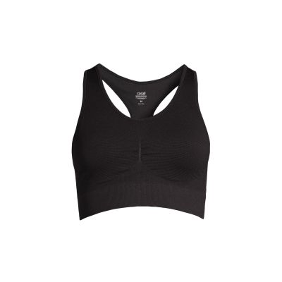 Top treningowy CASALL Seamless Soft Sports Bra czarny