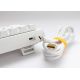 6. Ducky One 3 Mini Pure White klawiatura Gaming USB Niemiecki Biały