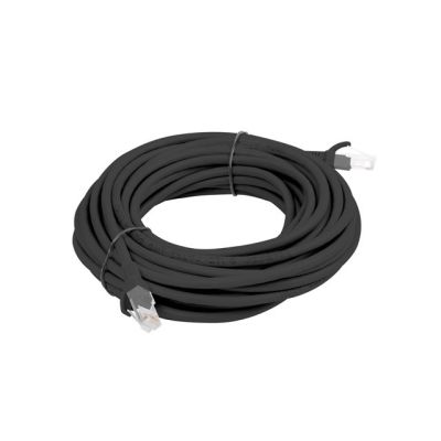 2. Patchcord UTP Lanberg PCU5-10CC-0500-BK (RJ45 - RJ45 ; 5m; UTP; kat. 5e; kolor czarny)
