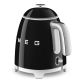 25. Czajnik SMEG mini 0,8L czarny Schwarz (KLF05BLEU)
