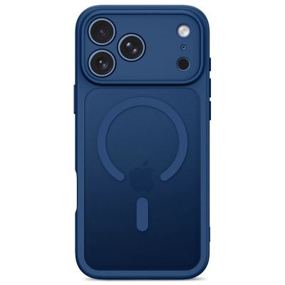 10. Etui Tech-Protect BasicMag MagSafe na iPhone 17 Pro Max / 18 Pro Max - ciemnoniebieskie matowe