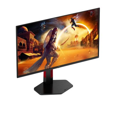 29. AOC G4 Q27G4ZDR monitor komputerowy 67,3 cm (26.5") 2560 x 1440 px Quad HD QD-OLED Czarny, Czerwony