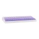 6. Klawiatura gasket HERO84 HE White+Purple+Gradient+LIGHT JadeKing switch RGB AULA