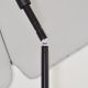 6. PARASOL OGRODOWY 185CM SZARY