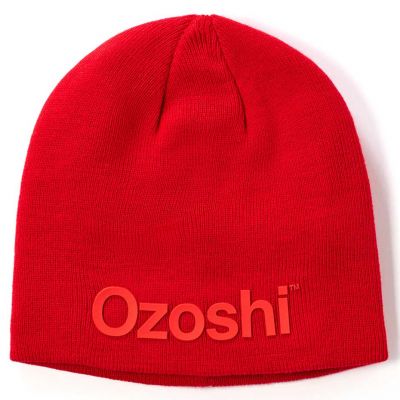 2. Czapka Ozoshi Hiroto Classic Beanie czerwona OWH20CB001