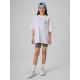 4. T-shirt loose z nadrukiem dziewczęcy 4F 4FJRSS26TTSHF3980-11S