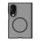 2. Etui Nillkin Super Frosted Shield Fold Magnetic Case na Samsung Galaxy Z Fold 8 kompatybilne z MagSafe - półprzezroczyste