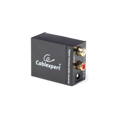 3. Adapter GEMBIRD DSC-OPT-RCA-001 (Toslink - RCA ; kolor czarny)