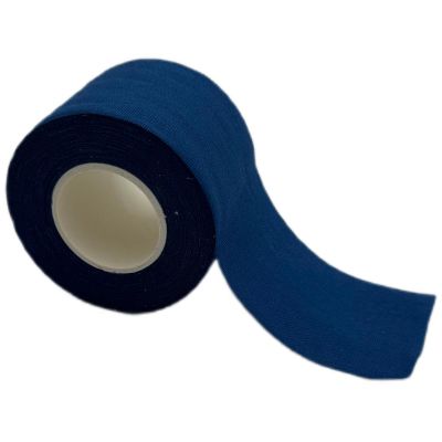 8. TAŚMA TEJP TAPE SPORTOWA KINESIOLOGICZNA 7,3Mx3,8CM NIEBIESKI DUNLOP