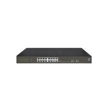 Przełącznik LevelOne Hilbt GB/SL PoE+ 18-portowy 19" 230W 1Gbps