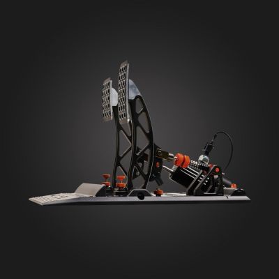 5. Asetek 40-010-0000001 kontroler gier Czarny, Pomarańczowy, Biały USB Pedały PC