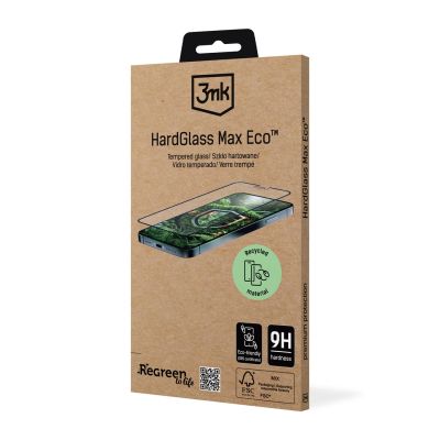12. Szkło hartowane 9H 3mk HardGlass Max na Apple iPhone 15 Plus/16 Plus