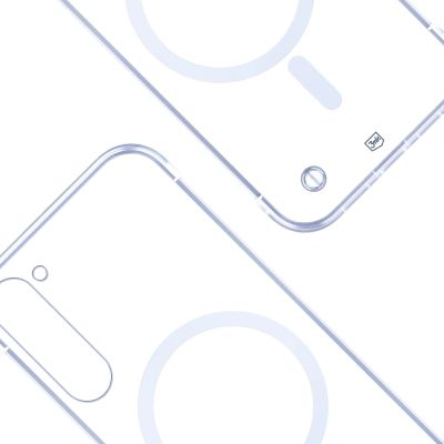 8. Etui 3mk Just20g MagCase na Samsung Galaxy S23 5G - przezroczyste