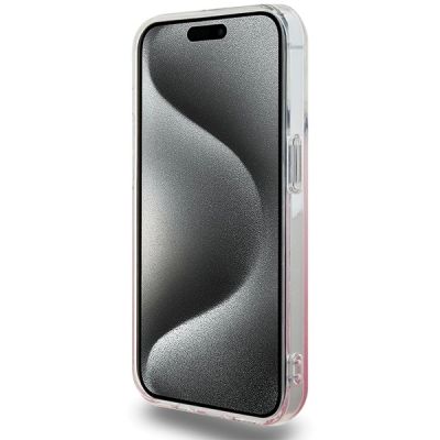 5. Etui Hello Kitty IML Gradient Electrop Kitty Head na iPhone 14 Pro - różowe