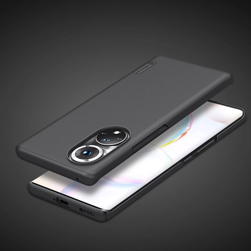 13. Nillkin Super Frosted Shield wzmocnione etui pokrowiec Honor 50 Pro czarny