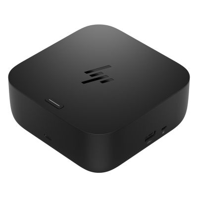 5. Stacja dokująca + zasilacz HP USB-C Dock G6 100W czarna 9X3V1UT#ABB