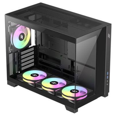 20. GameMax NEX C33 BK zabezpieczenia & uchwyty komputerów Czarny