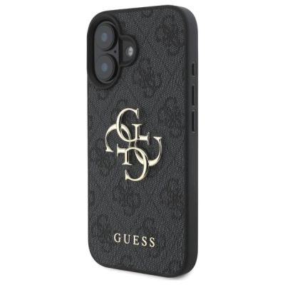 2. Etui Guess 4G Big Logo na iPhone 16 Plus - czarne